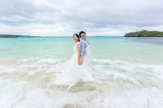 チャペル、ビーチ、ウォーターインを楽しんで