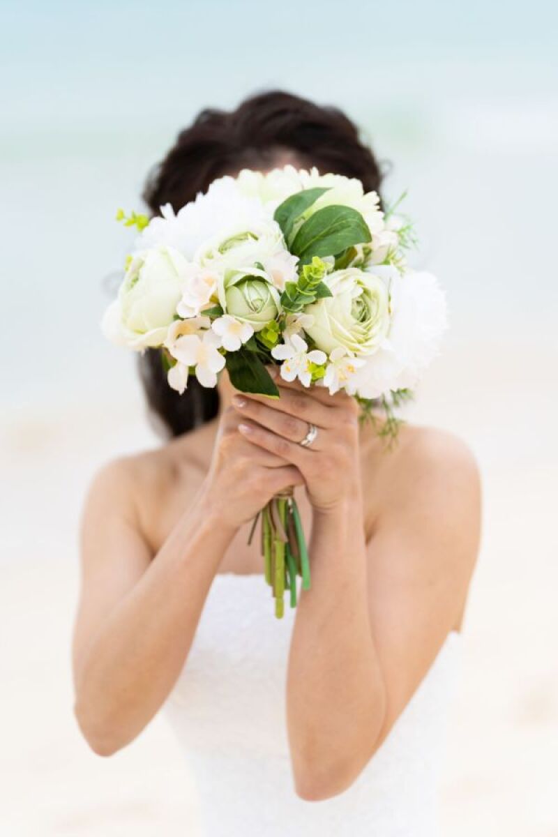 ナチュラルカラーのブーケ