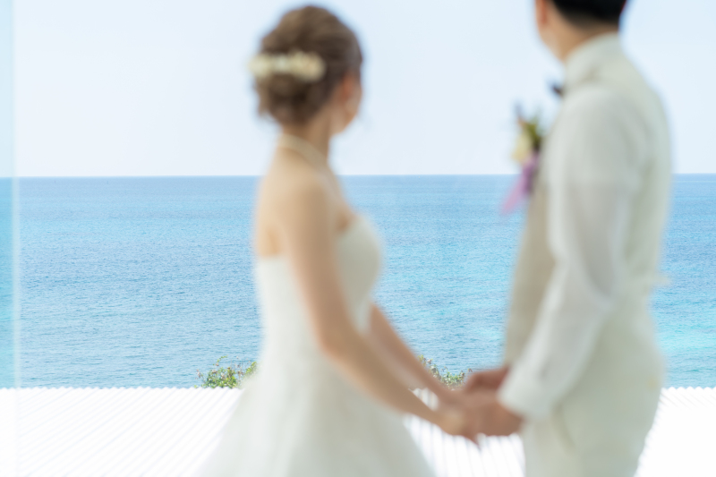 キラキラと輝く海