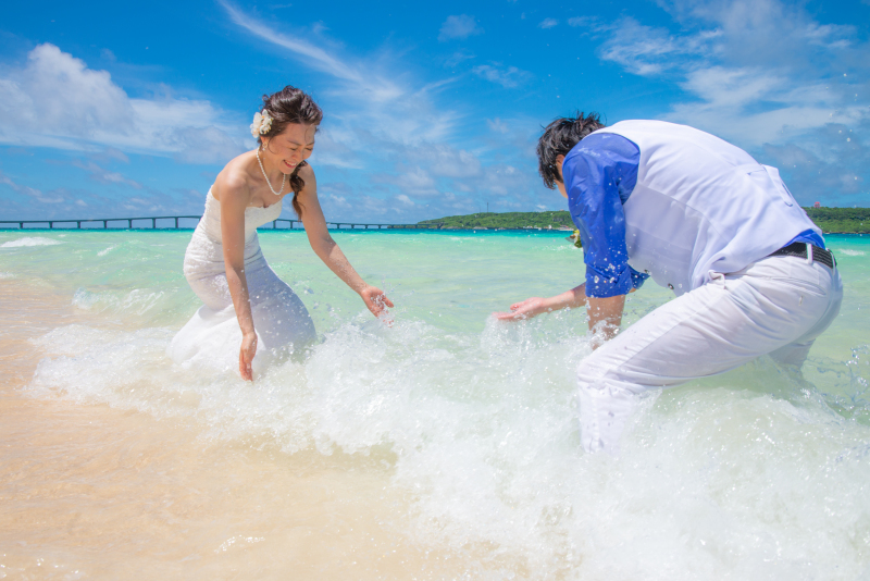 最高の表情を覗かせてくれた明るい仲良し夫婦さん♪
