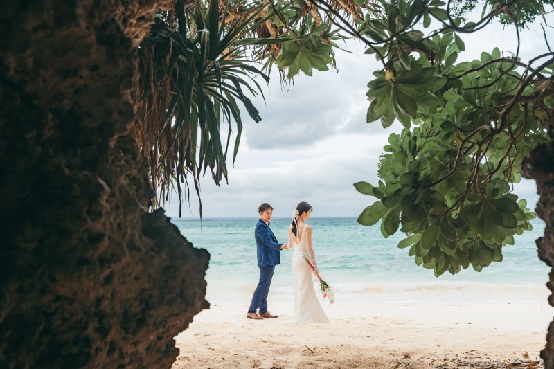 まるでフレームの様に一枚のショットを彩ってくれる