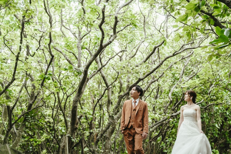 一緒に森の中をお散歩しながらラストを迎える