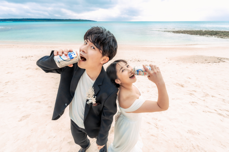 沖縄に来たら外せないオリオンビールショット