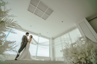 【ビーチ＋チャペルフォトプラン★】純白の世界で美しい空間をおふたりのものに