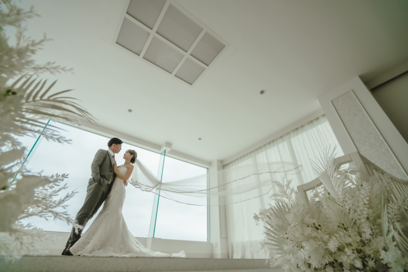 【ビーチ＋チャペルフォトプラン★】純白の世界で美しい空間をおふたりのものに