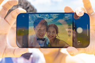 大好きな人だからこその笑顔