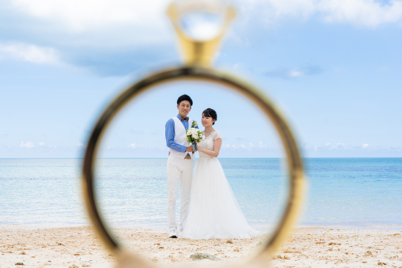 リングの中心で