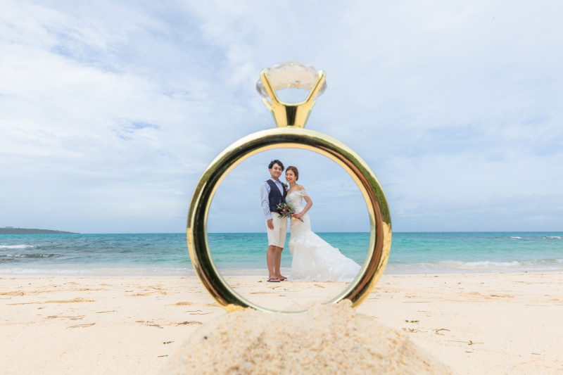 リングの中に！！