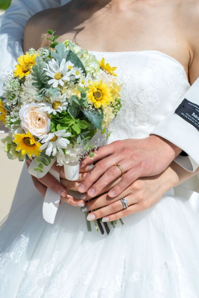 大好きな彼とひまわりと