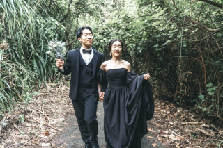 【ウェディング×ブラックドレス★】クールさと美しさを叶えるフォト♪