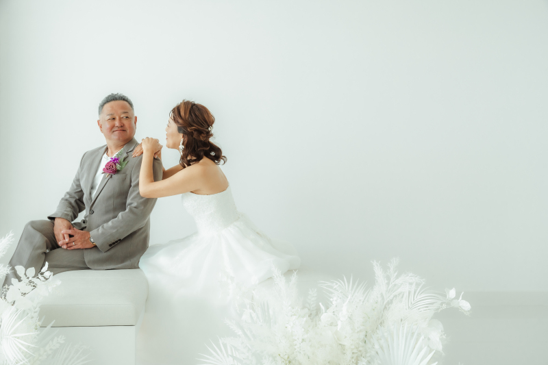 おふたりだけだからこそ　こんなショットも楽しい