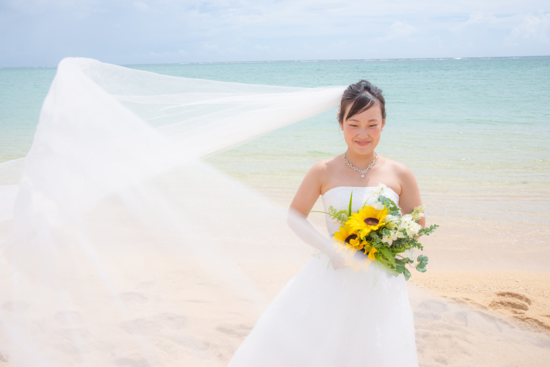 ヴェールを纏って