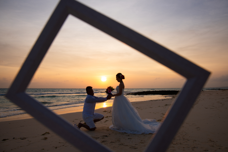 フレームの中で