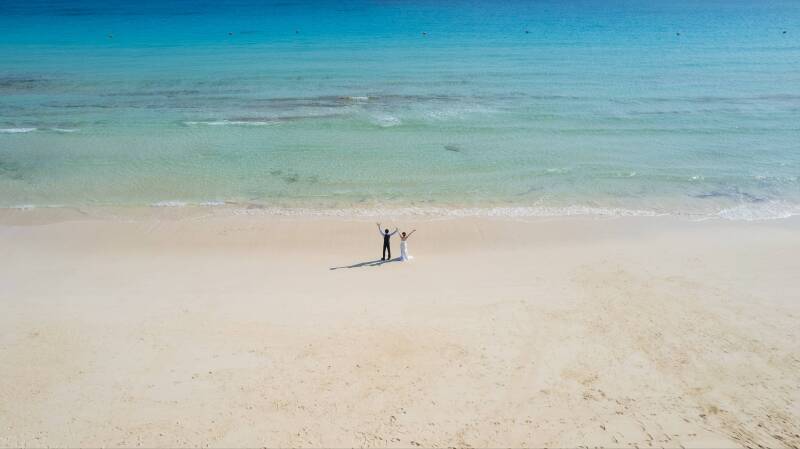 ドローン撮影で