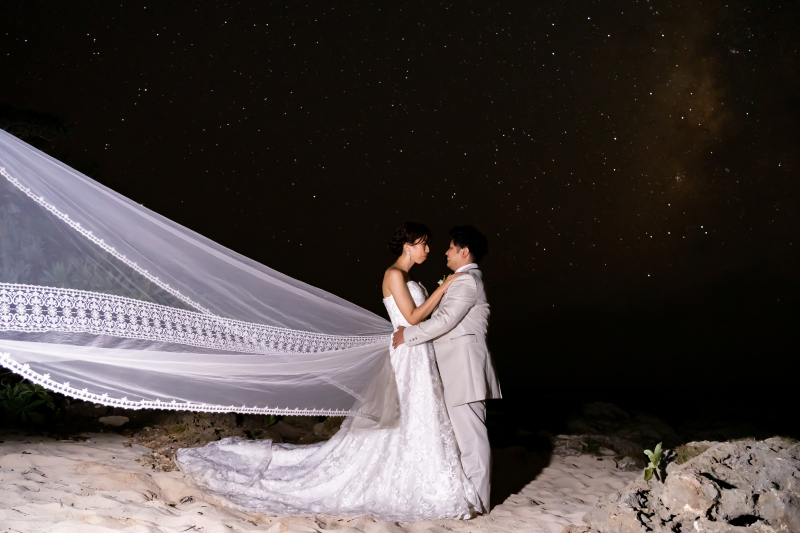 燦々と降り注ぐ星の下