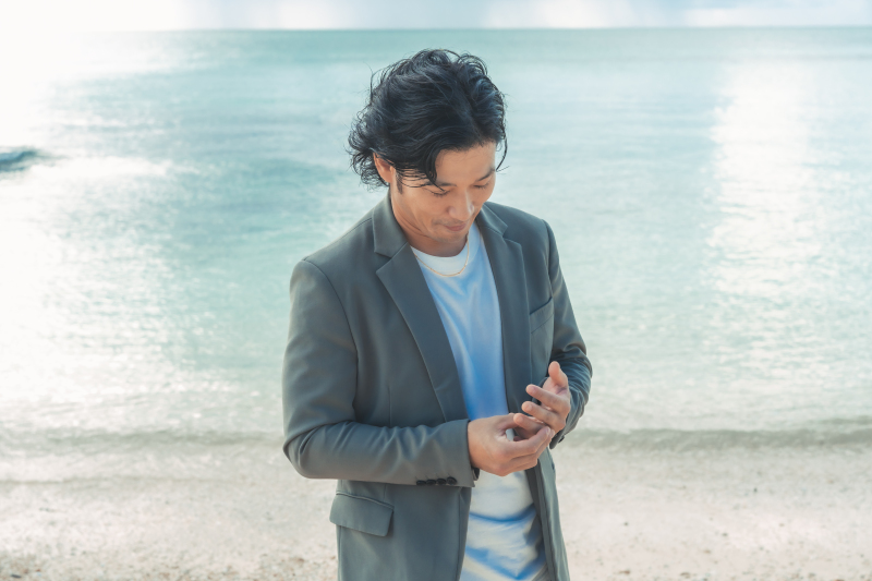 ご新郎様のコーディネートもとてもステキ