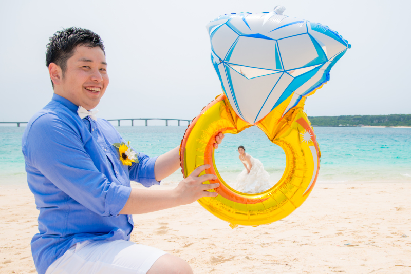 指輪の中にすっぽり！