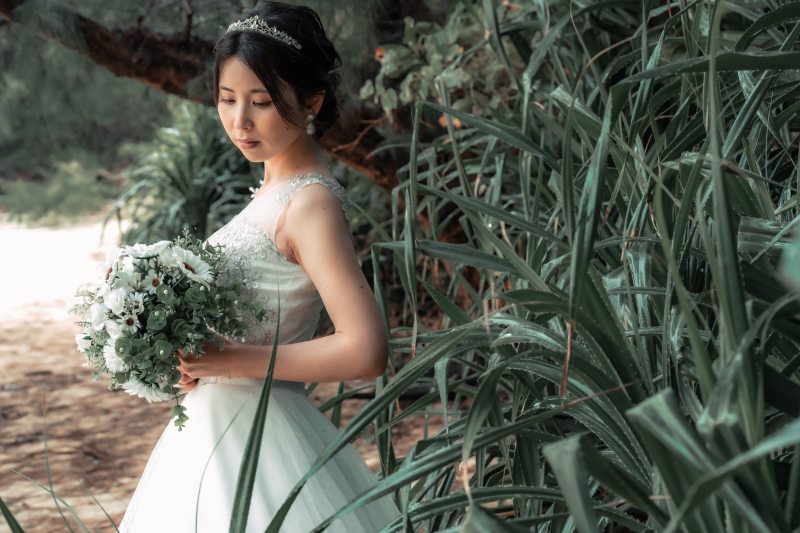 ご新婦様のコーディネート 王道花嫁のスタイル