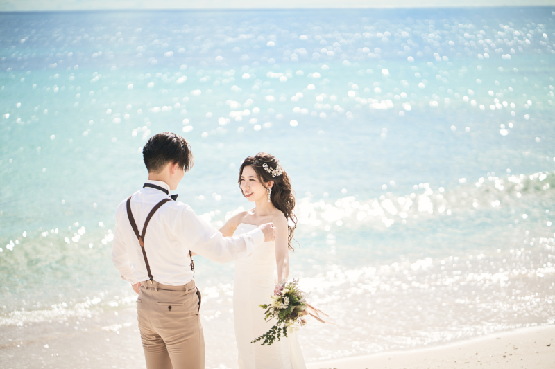 キラキラとした海面