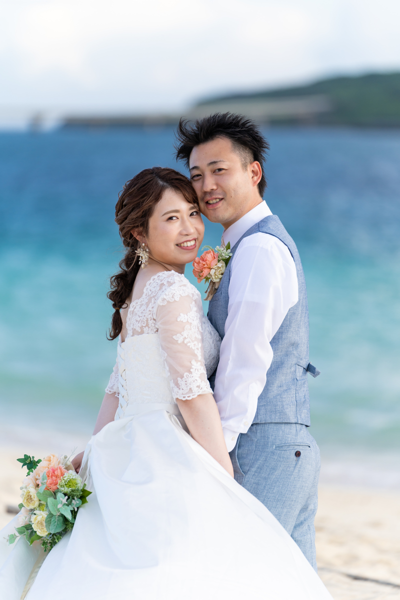 笑顔がこぼれる振り返りショット