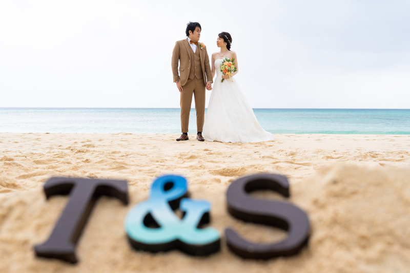 海の青さと共に