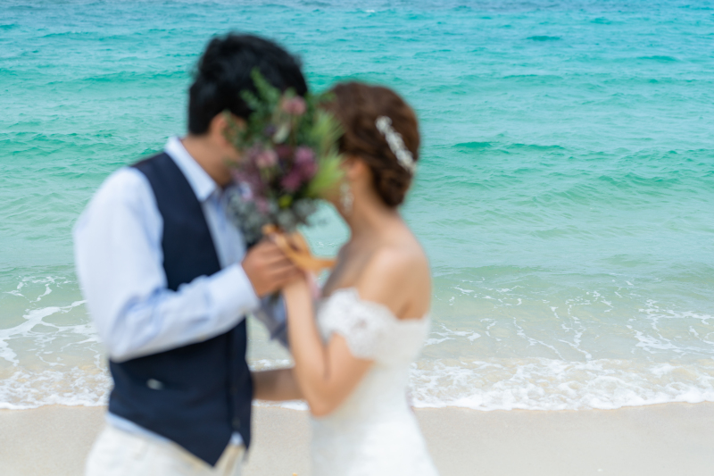 青い海とふたり