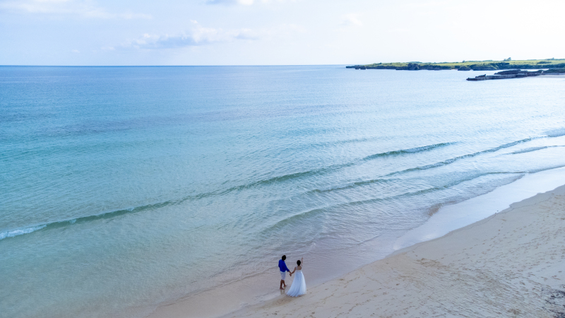 宮古のビーチを貸切