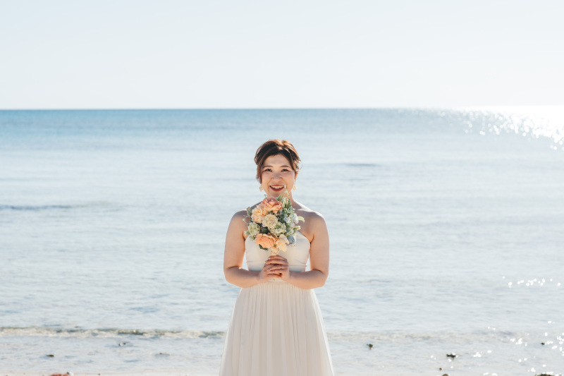 ご新婦様のステキなドレスコーディネート