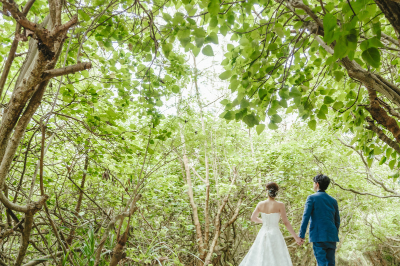 そして場所を移動し たくさんのグリーンの中へと