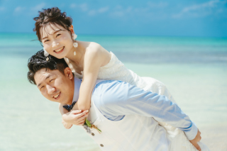 青く透き通った、世界に誇る「宮古ブルー」で撮影を！