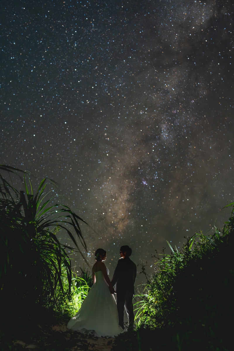 capryフォトウェディング宮古島（キャプリィフォトウェディング宮古島）_夜景で撮影できる