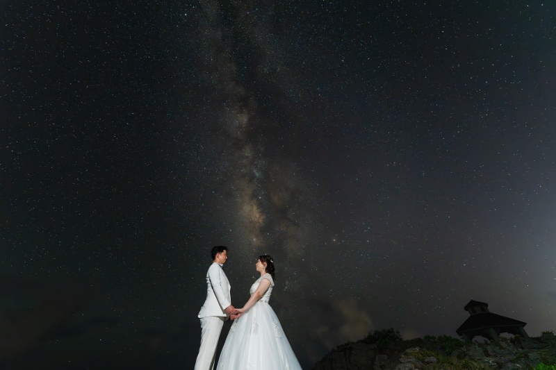 capryフォトウェディング宮古島（キャプリィフォトウェディング宮古島）_夜景で撮影できる