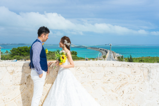 新婦ヘアチェンジ