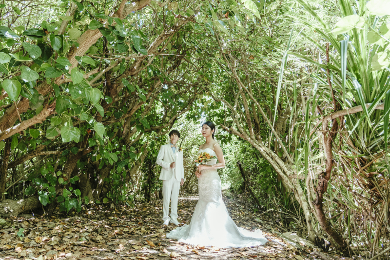 capryフォトウェディング宮古島(キャプリィフォトウェディング宮古島)_ガーデンで撮影できる