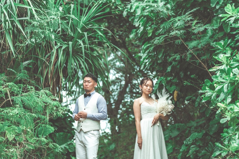 ◆◇南国感あふれる鮮やかなグリーン撮影も◇◆宮古島は海だけではありません!大自然も撮影できるスポットも沢山です◎ビーチ沿いには、まるで森に一歩足を踏み入れたような大自然スポットもあるのが宮古島の魅力