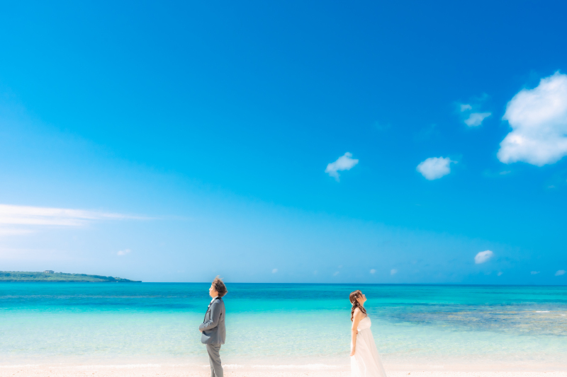 【※12・1・2月撮影限定】与那覇前浜ビーチ撮影コミコミ100カット ◉全データ納品|衣裳|ヘアメイク付き《追加料金一切なし!》