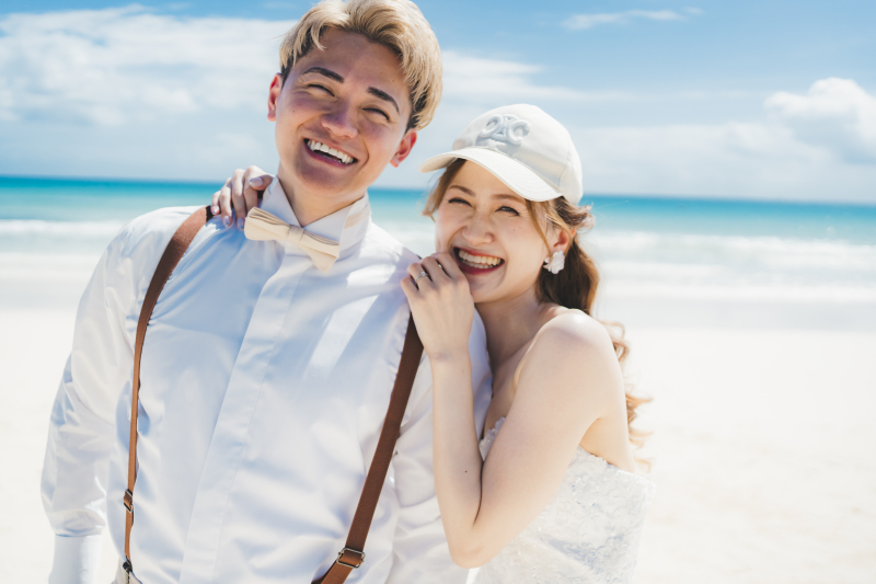 ※新婦様ドレス2着付き※【宮古島ビーチ撮影コミコミ120カット】今ならドローン撮影も50%OFFで叶う!≪衣装追加料金無し≫