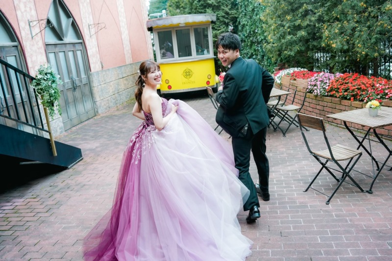 ガーデンでの一枚