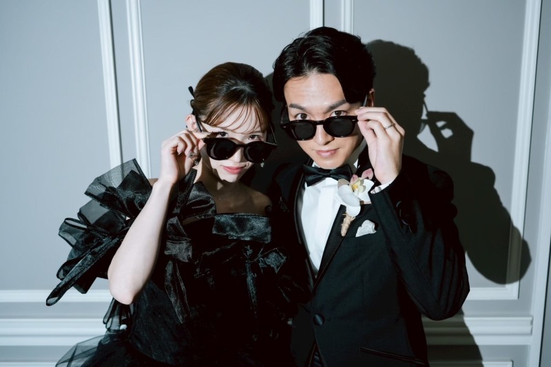 持込アイテムでおふたりらしい一枚