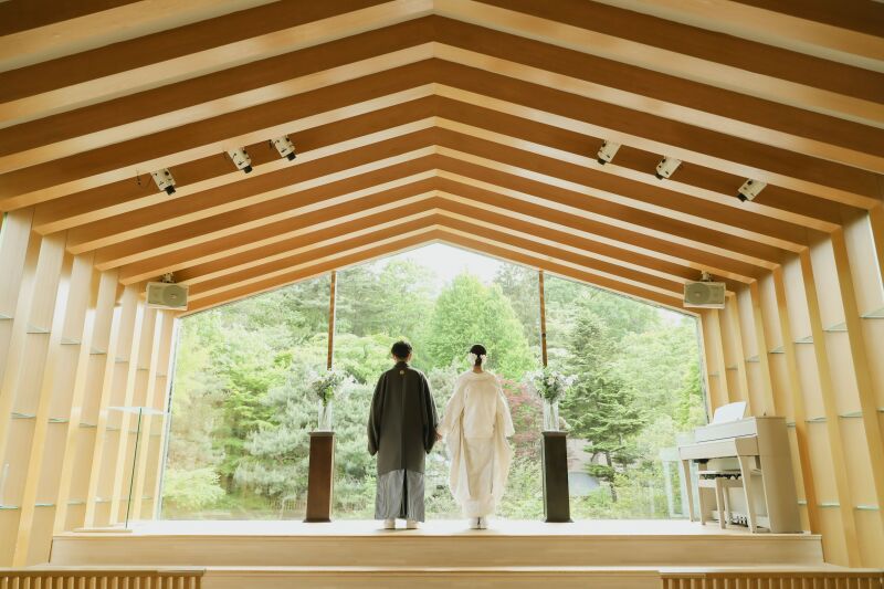 エルムガーデンチャペルでの撮影