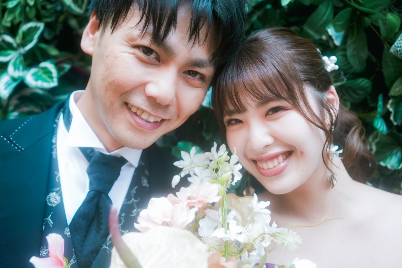 おふたりらしい笑顔溢れるフォトウエディング