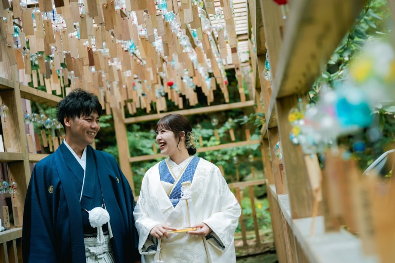 夏の風物詩 風鈴小路にて