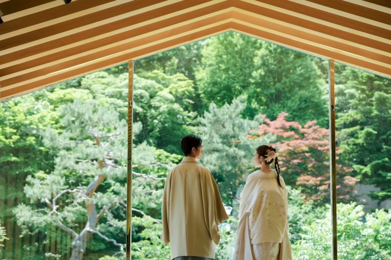 エルムガーデン　四季の教会での一枚