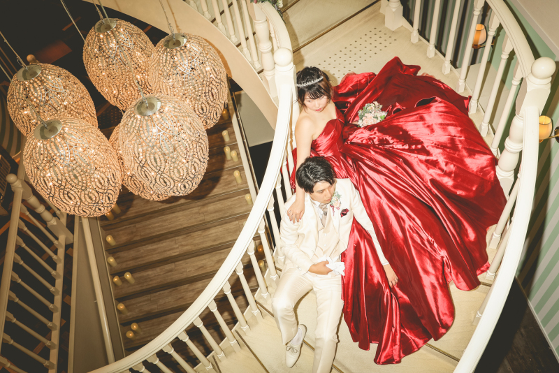 結婚式場だから、会場全体がスタジオなんです!