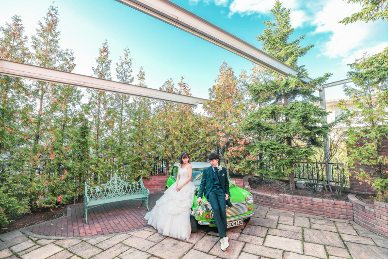 Photo Studio Lily_ガーデンで撮影できる