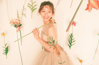 新婦ヘアチェンジ