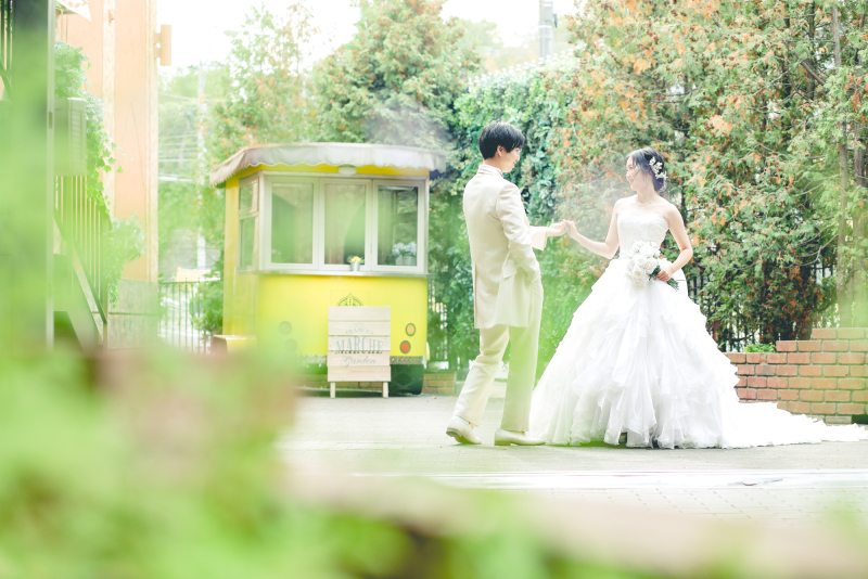 Photo Studio Lily_ガーデンで撮影できる