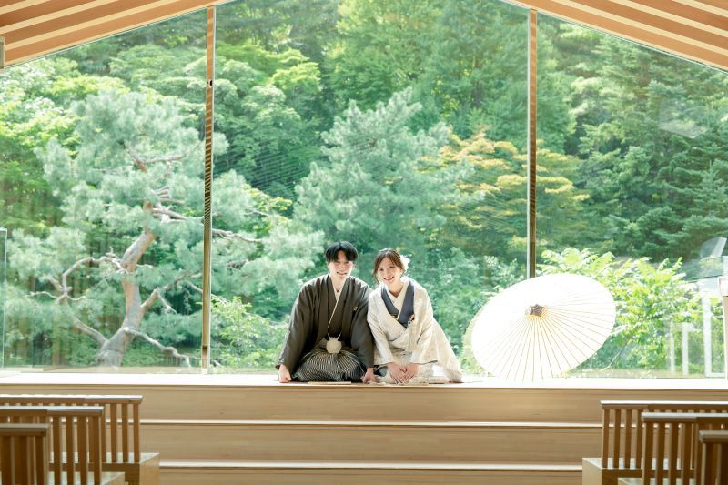 【9月~11月撮影限定*和装1着プラン】秋の彩りと和装で残すフォトウエディング
