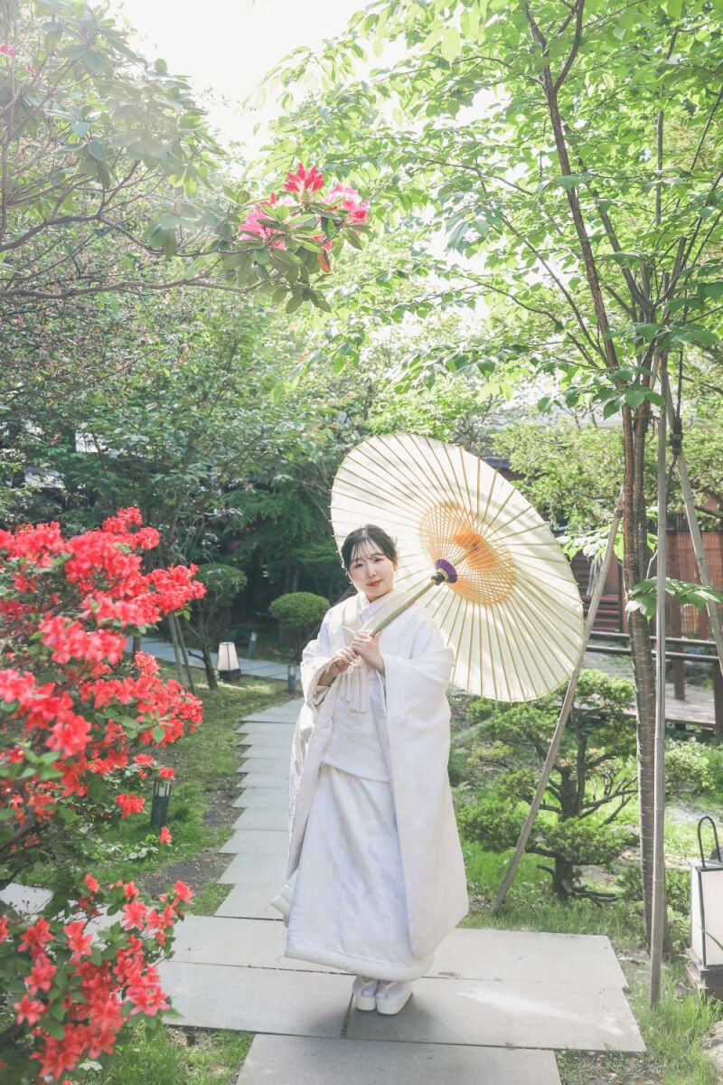【春限定】衣装店厳選の和装で残す桜ロケプラン。桜庭園で一生モノの一枚を