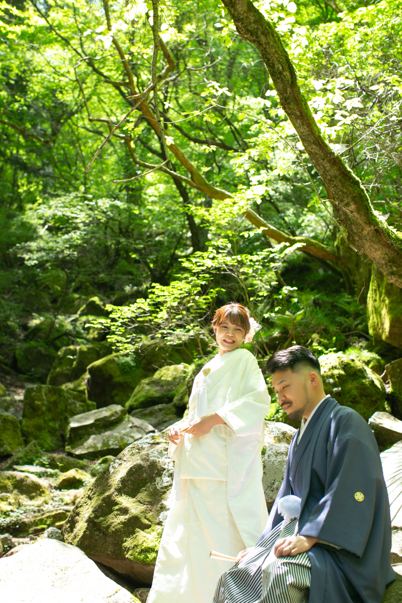360°森に囲まれた場所